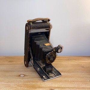A vintage Kodak JR. camera